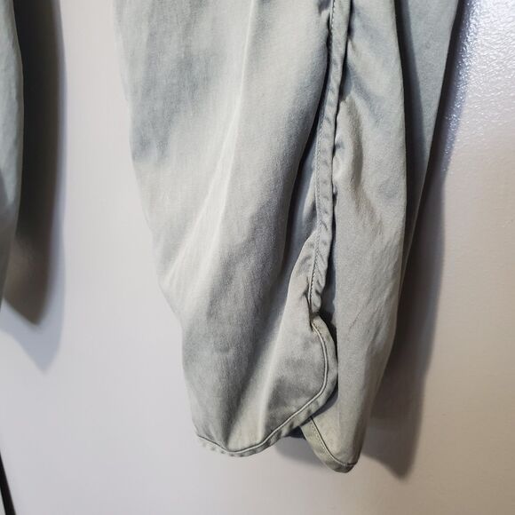 J. Jill Pants Petite Size Large Green Pull On Lyocell Blend Elastic Waist Casual - Picture 6 of 9